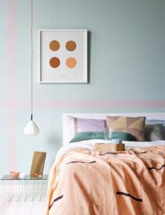 interieur pastelblauw